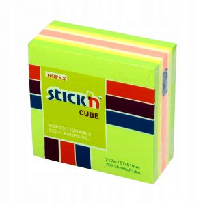 Karteczki samoprzylepne Stick'n 51x51mm, 250szt zielone